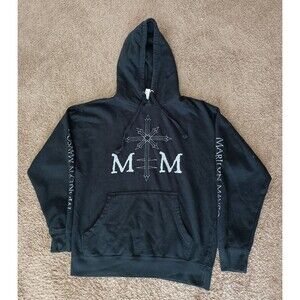 Marilyn Manson Hoodie Men's Medium Black Long Sleeve